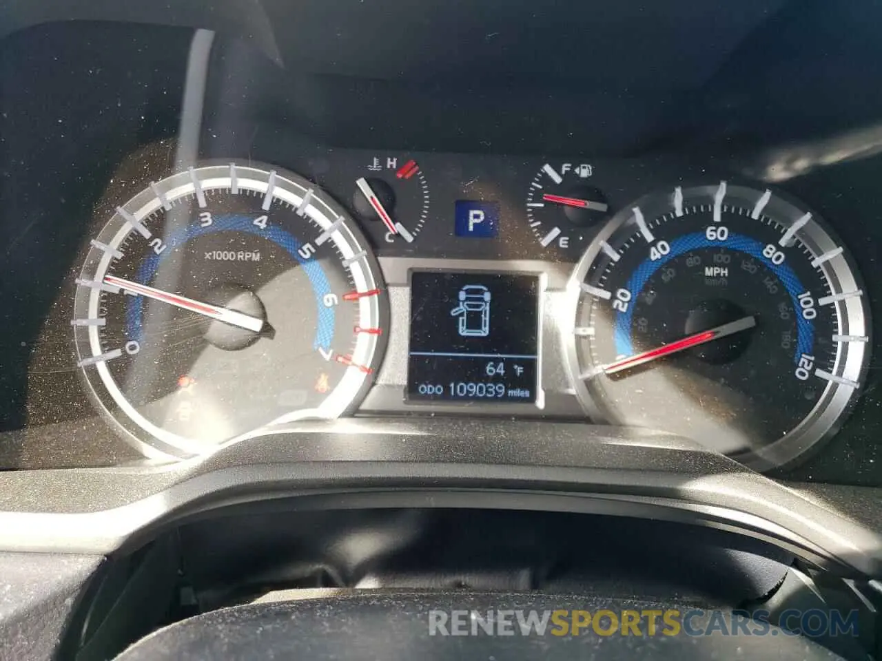 9 fotografías del automóvil dañado JTEBU5JR7K5711008 TOYOTA 4RUNNER 2019