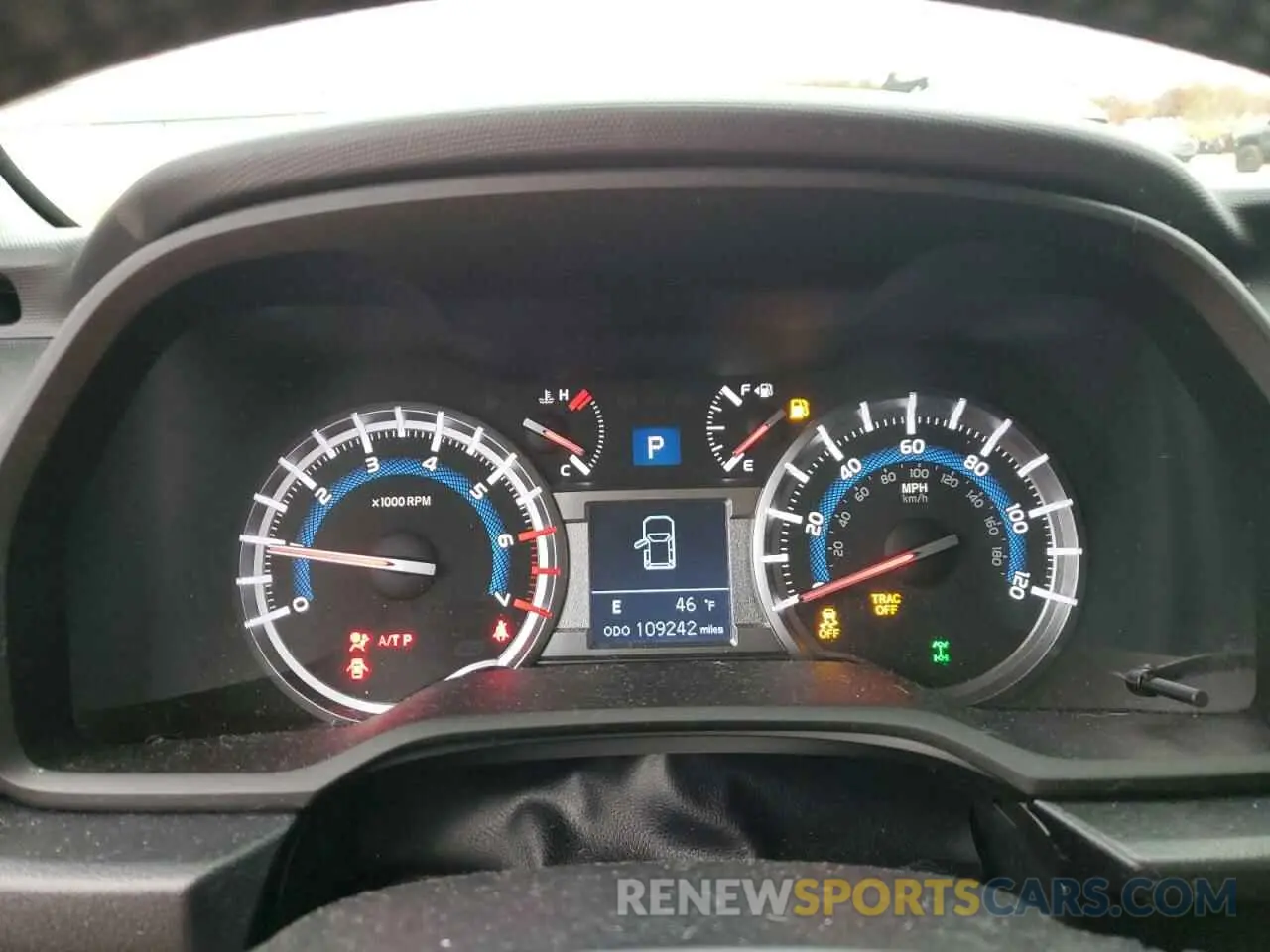 9 fotografías del automóvil dañado JTEBU5JR7K5730240 TOYOTA 4RUNNER 2019