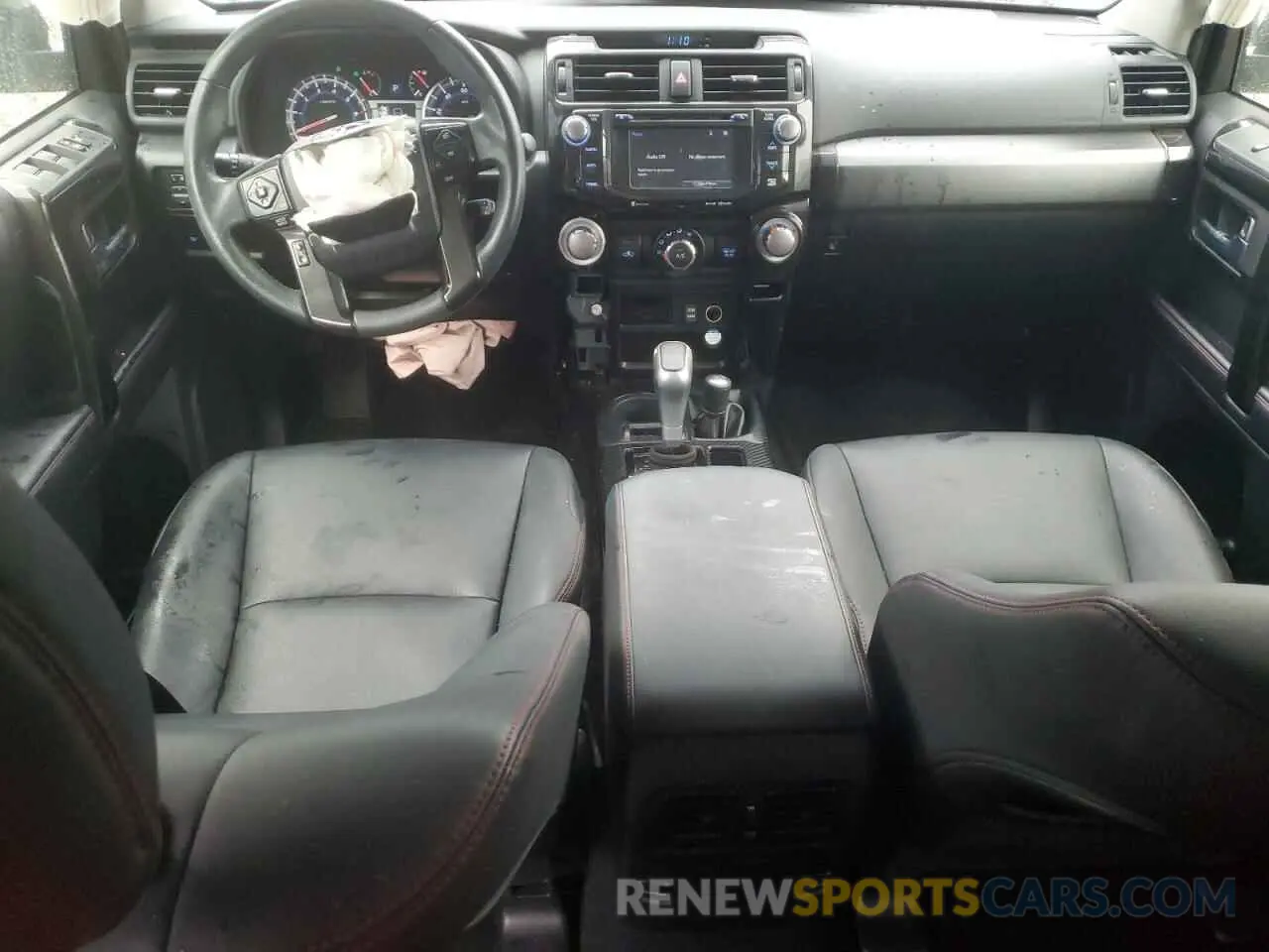 8 fotografías del automóvil dañado JTEBU5JR8K5610916 TOYOTA 4RUNNER 2019