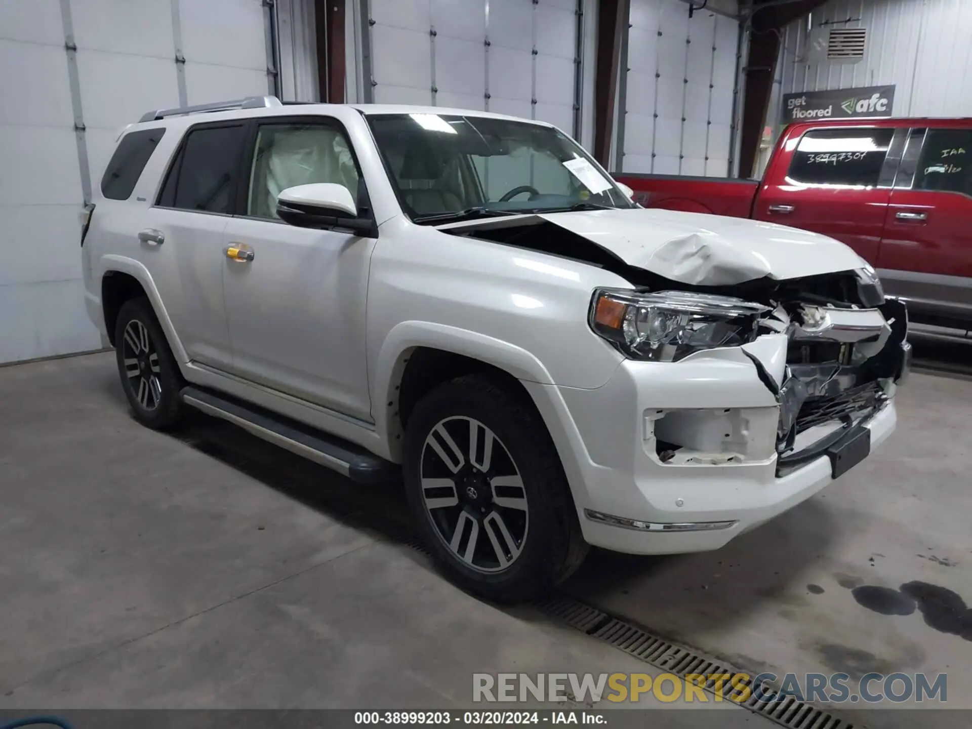 1 fotografías del automóvil dañado JTEBU5JR8K5635248 TOYOTA 4RUNNER 2019