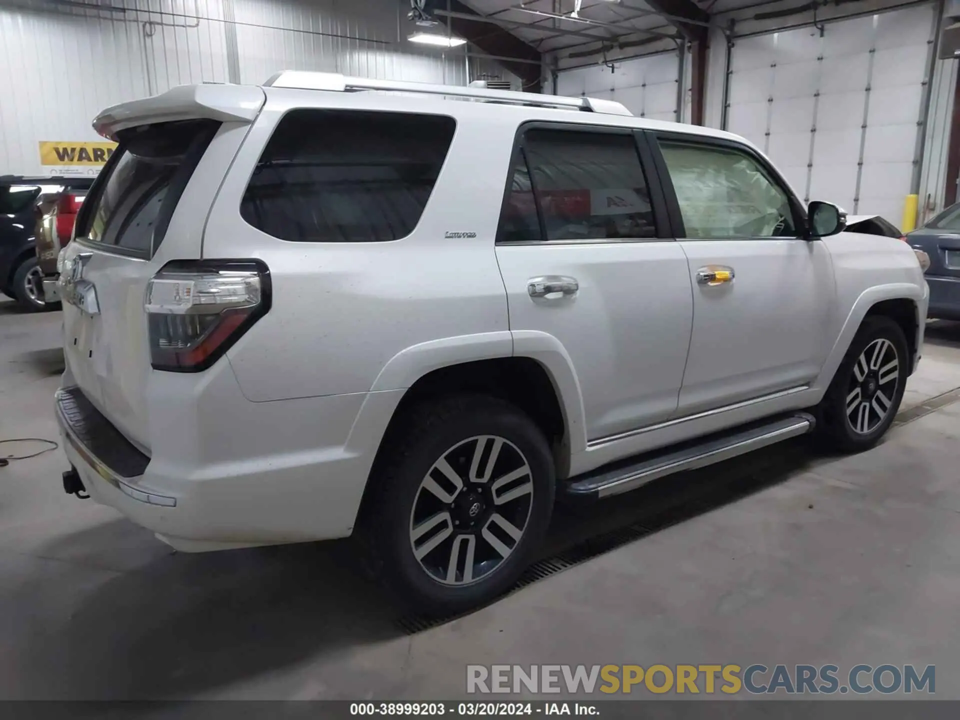 4 fotografías del automóvil dañado JTEBU5JR8K5635248 TOYOTA 4RUNNER 2019