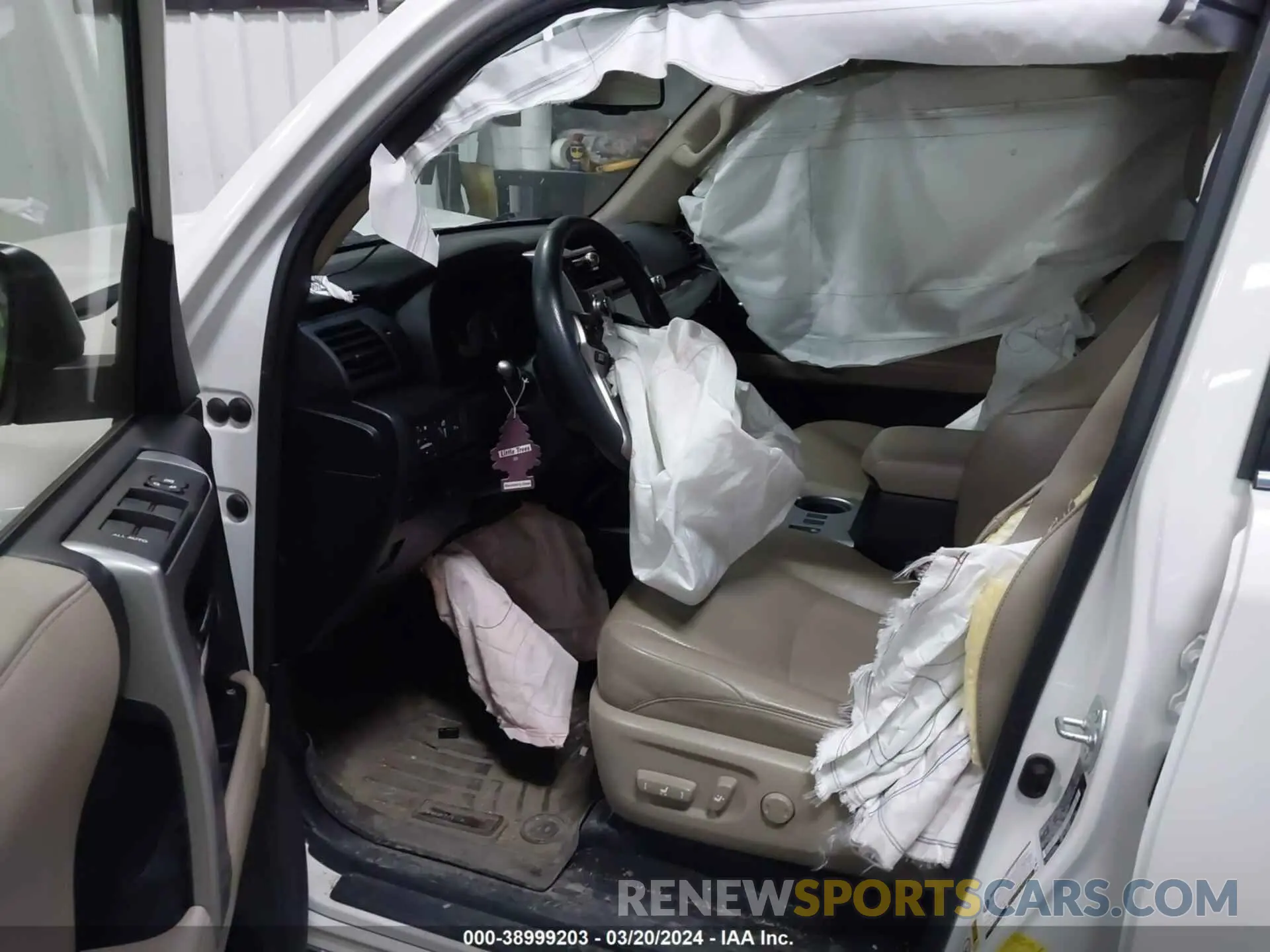 5 fotografías del automóvil dañado JTEBU5JR8K5635248 TOYOTA 4RUNNER 2019