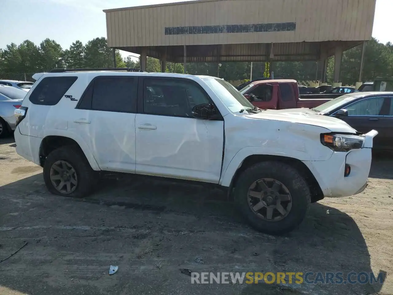 4 fotografías del automóvil dañado JTEBU5JR8K5648873 TOYOTA 4RUNNER 2019