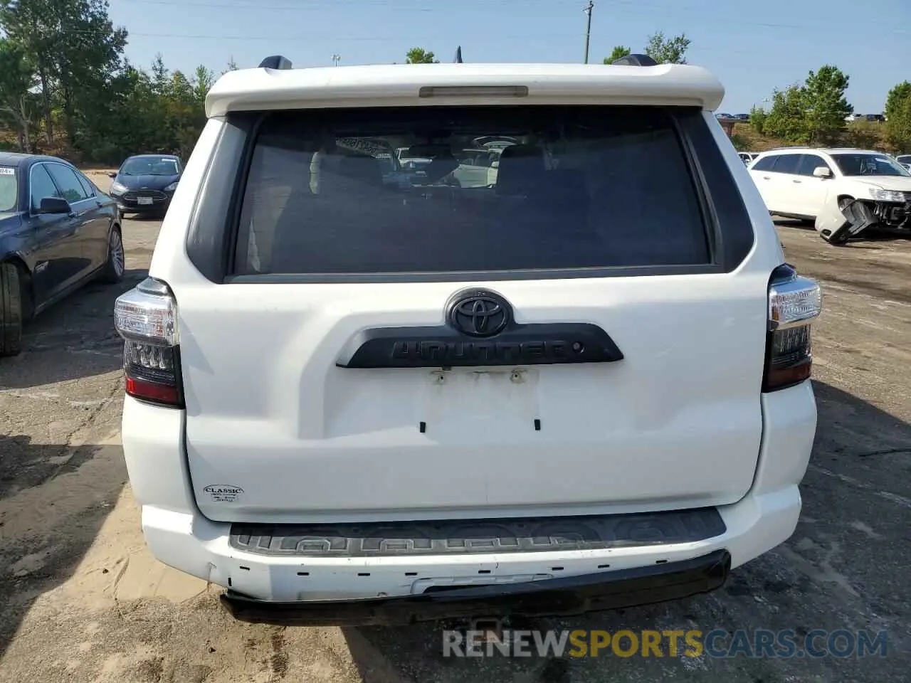 6 fotografías del automóvil dañado JTEBU5JR8K5648873 TOYOTA 4RUNNER 2019