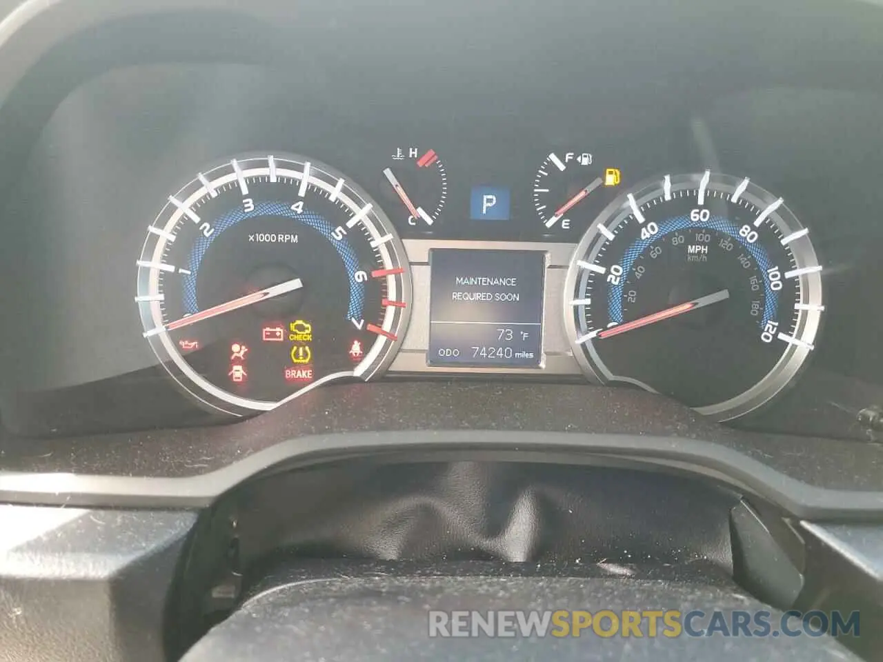 9 fotografías del automóvil dañado JTEBU5JR8K5648873 TOYOTA 4RUNNER 2019