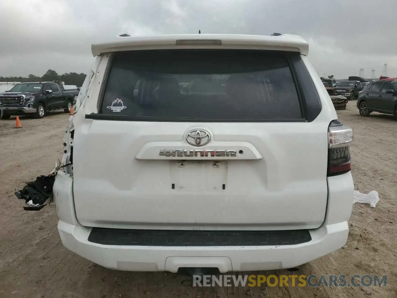 6 fotografías del automóvil dañado JTEBU5JR8K5669402 TOYOTA 4RUNNER 2019