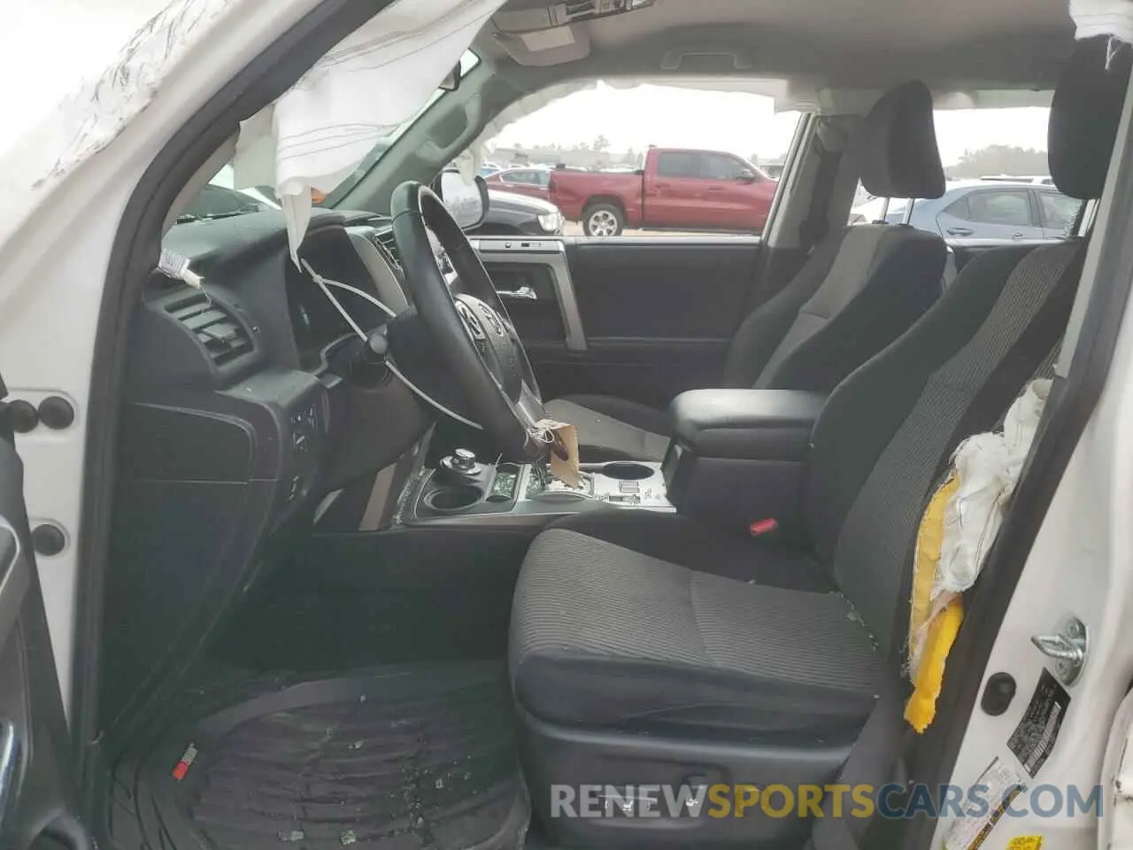 7 fotografías del automóvil dañado JTEBU5JR8K5669402 TOYOTA 4RUNNER 2019