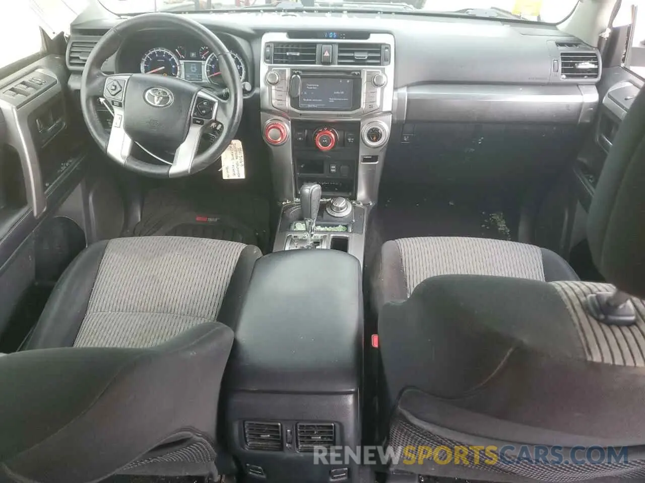 8 fotografías del automóvil dañado JTEBU5JR8K5669402 TOYOTA 4RUNNER 2019