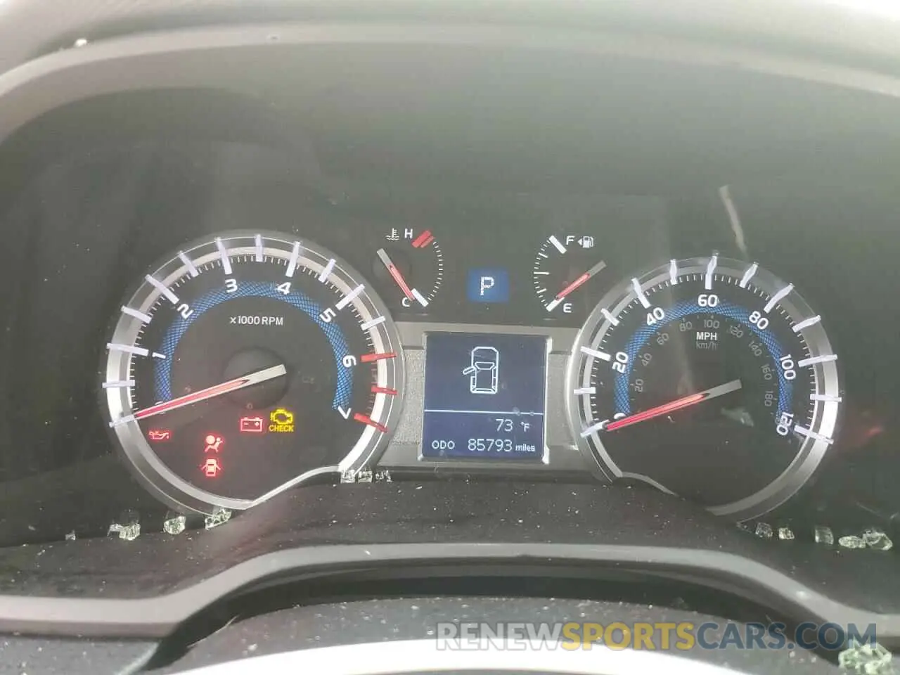 9 fotografías del automóvil dañado JTEBU5JR8K5669402 TOYOTA 4RUNNER 2019