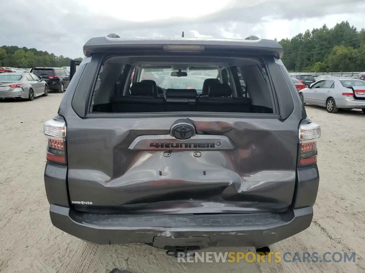 6 fotografías del automóvil dañado JTEBU5JR8K5700759 TOYOTA 4RUNNER 2019