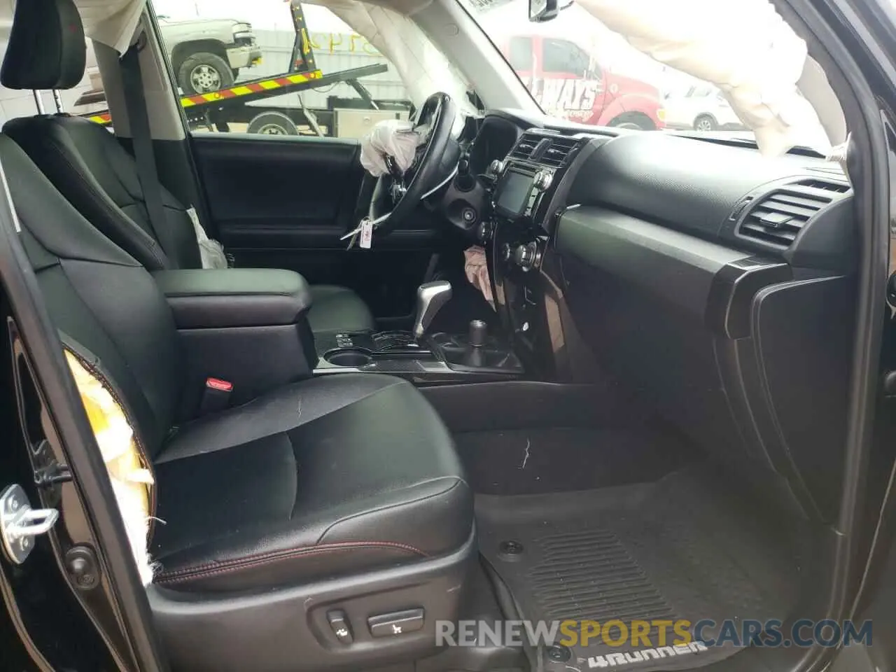 5 fotografías del automóvil dañado JTEBU5JR8K5717965 TOYOTA 4RUNNER 2019