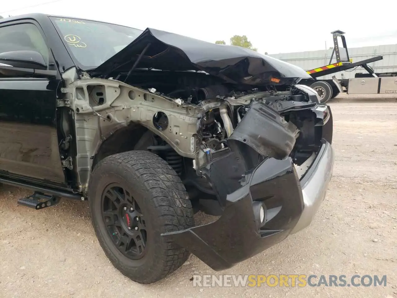 9 fotografías del automóvil dañado JTEBU5JR8K5717965 TOYOTA 4RUNNER 2019