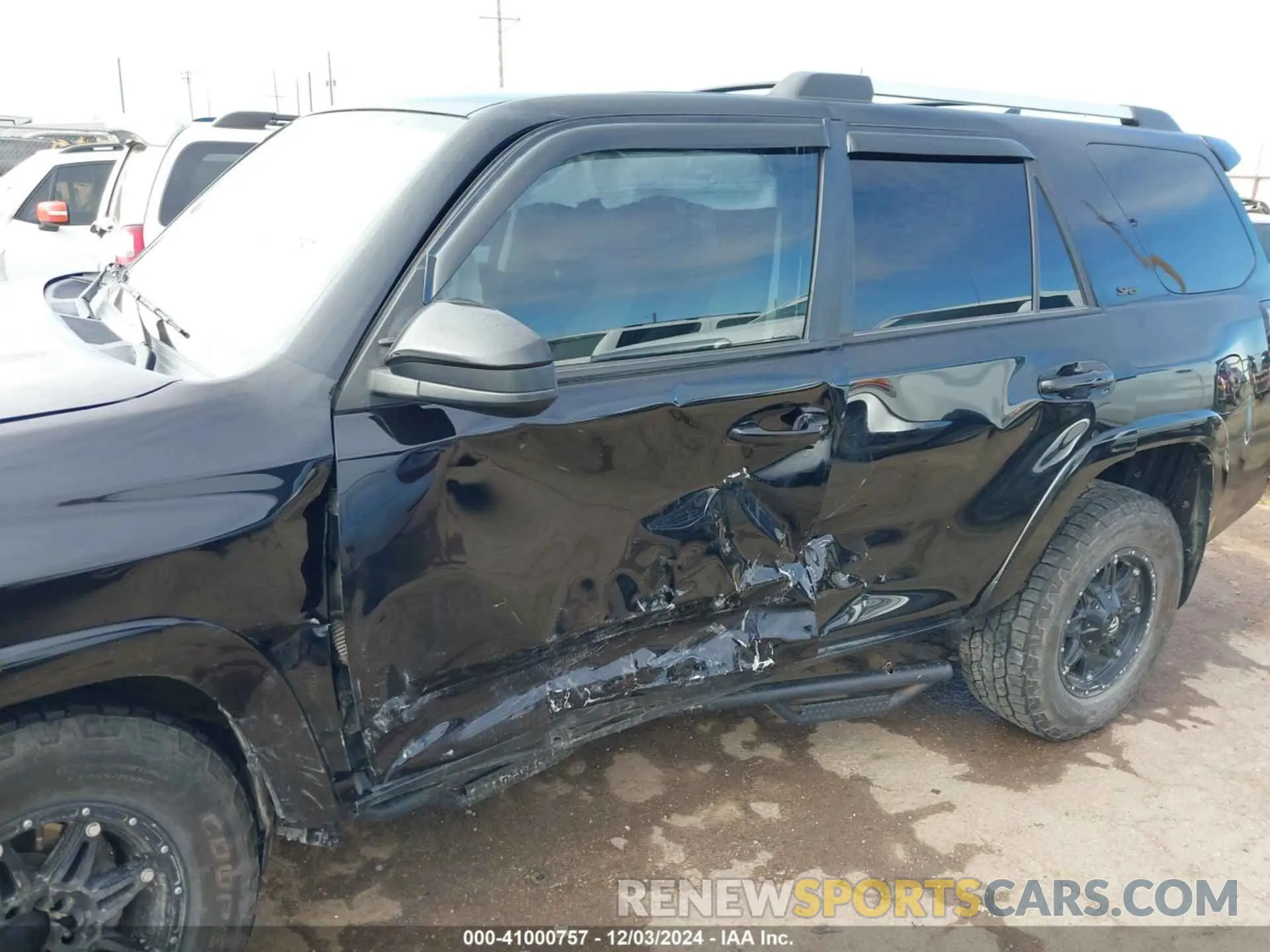 6 fotografías del automóvil dañado JTEBU5JR9K5631144 TOYOTA 4RUNNER 2019