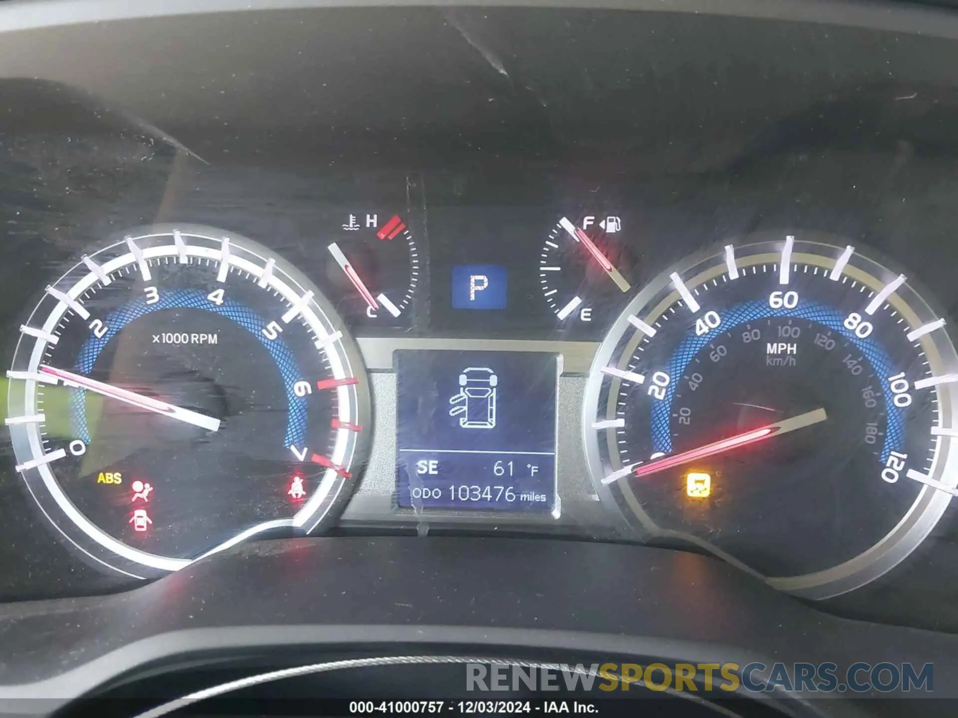 7 fotografías del automóvil dañado JTEBU5JR9K5631144 TOYOTA 4RUNNER 2019