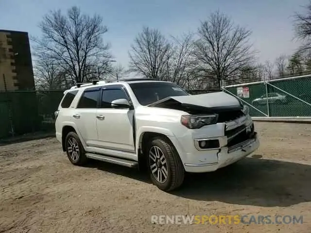 11 fotografías del automóvil dañado JTEBU5JR9K5631290 TOYOTA 4RUNNER 2019