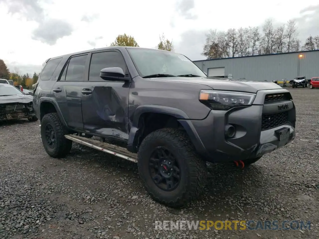 4 fotografías del automóvil dañado JTEBU5JR9K5632052 TOYOTA 4RUNNER 2019