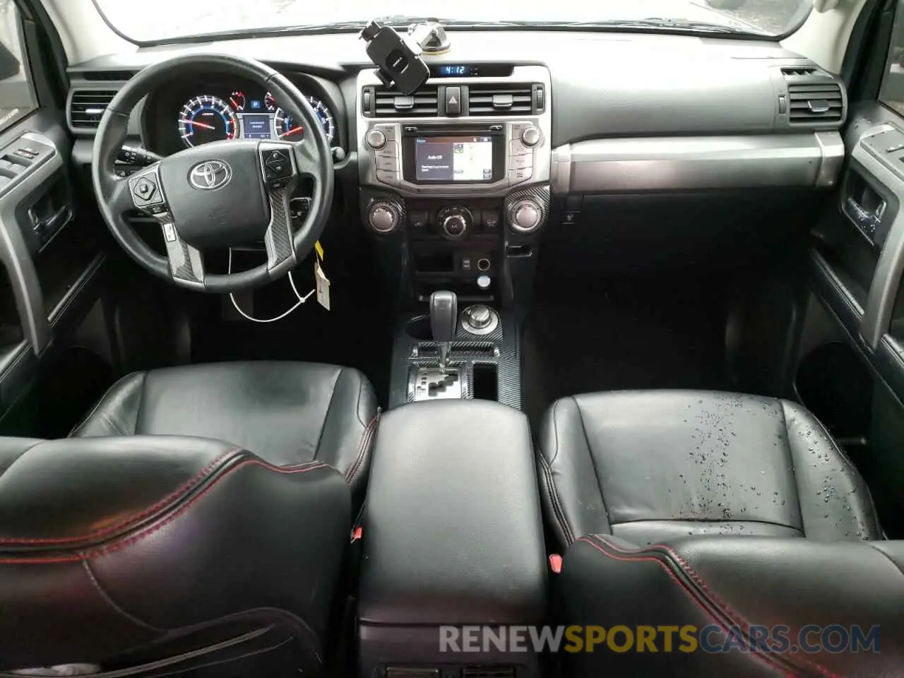 8 fotografías del automóvil dañado JTEBU5JR9K5632052 TOYOTA 4RUNNER 2019