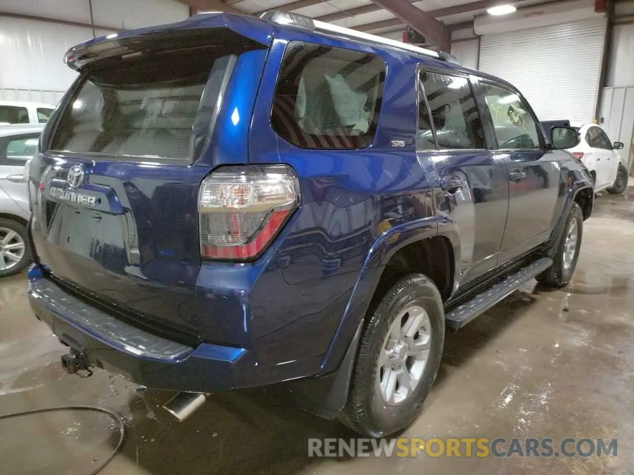 4 fotografías del automóvil dañado JTEBU5JR9K5634223 TOYOTA 4RUNNER 2019