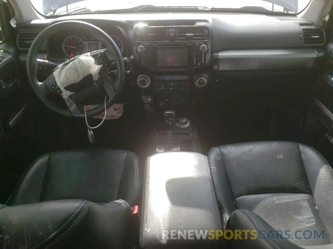 8 fotografías del automóvil dañado JTEBU5JR9K5635632 TOYOTA 4RUNNER 2019