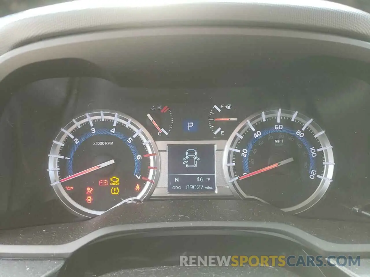 9 fotografías del automóvil dañado JTEBU5JR9K5635632 TOYOTA 4RUNNER 2019