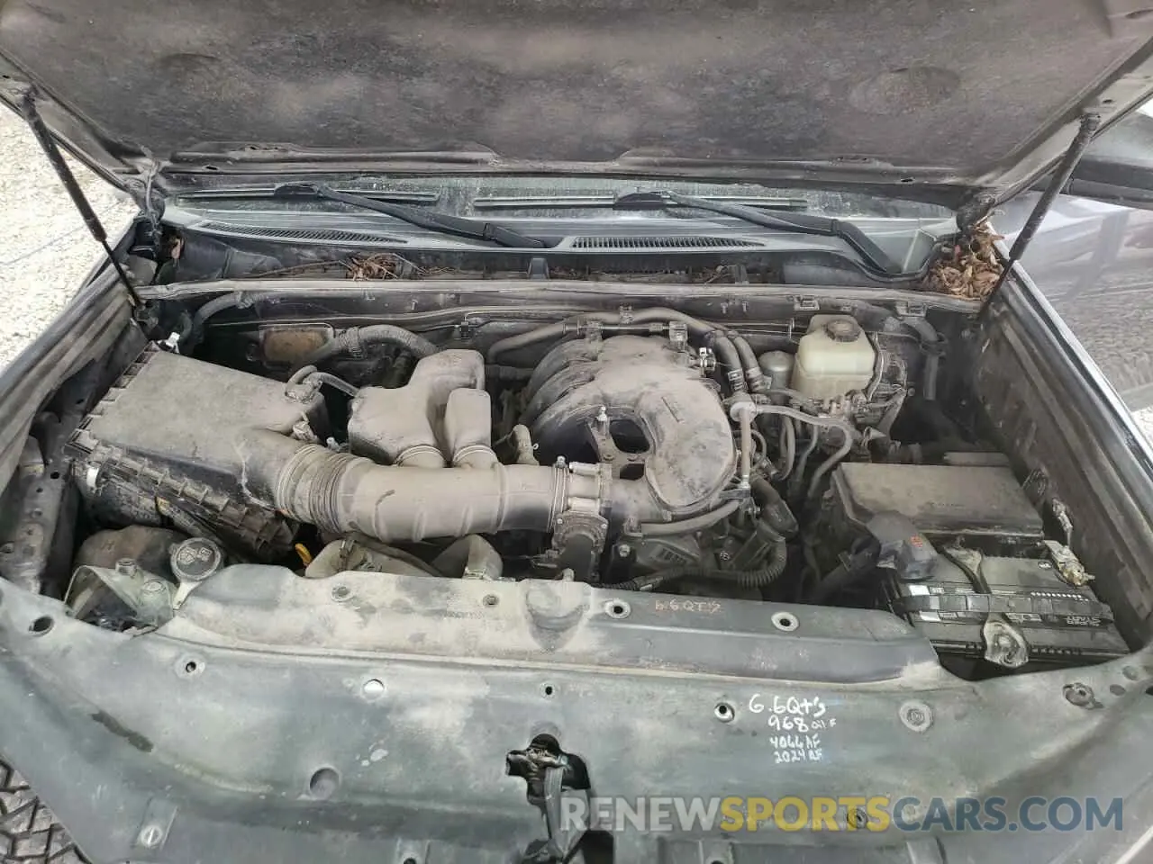 12 fotografías del automóvil dañado JTEBU5JR9K5664290 TOYOTA 4RUNNER 2019