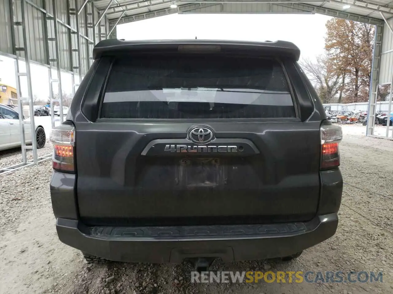 6 fotografías del automóvil dañado JTEBU5JR9K5664290 TOYOTA 4RUNNER 2019