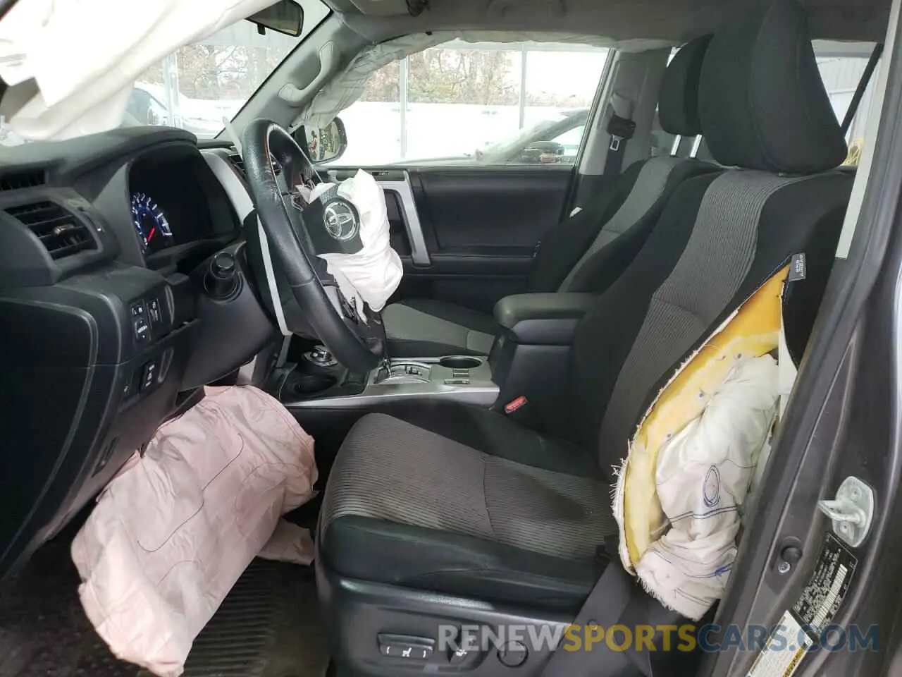 7 fotografías del automóvil dañado JTEBU5JR9K5664290 TOYOTA 4RUNNER 2019