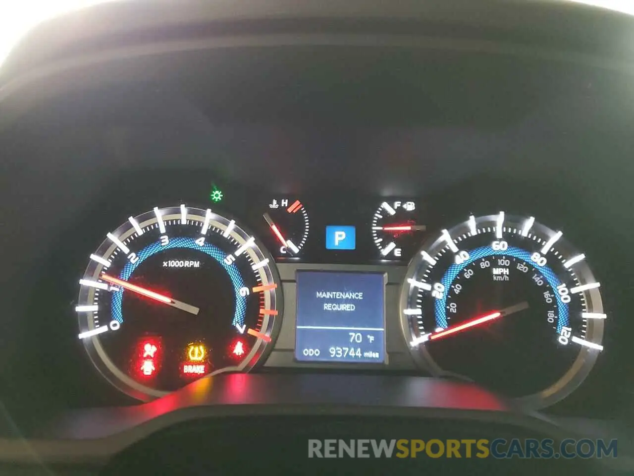 9 fotografías del automóvil dañado JTEBU5JR9K5670378 TOYOTA 4RUNNER 2019