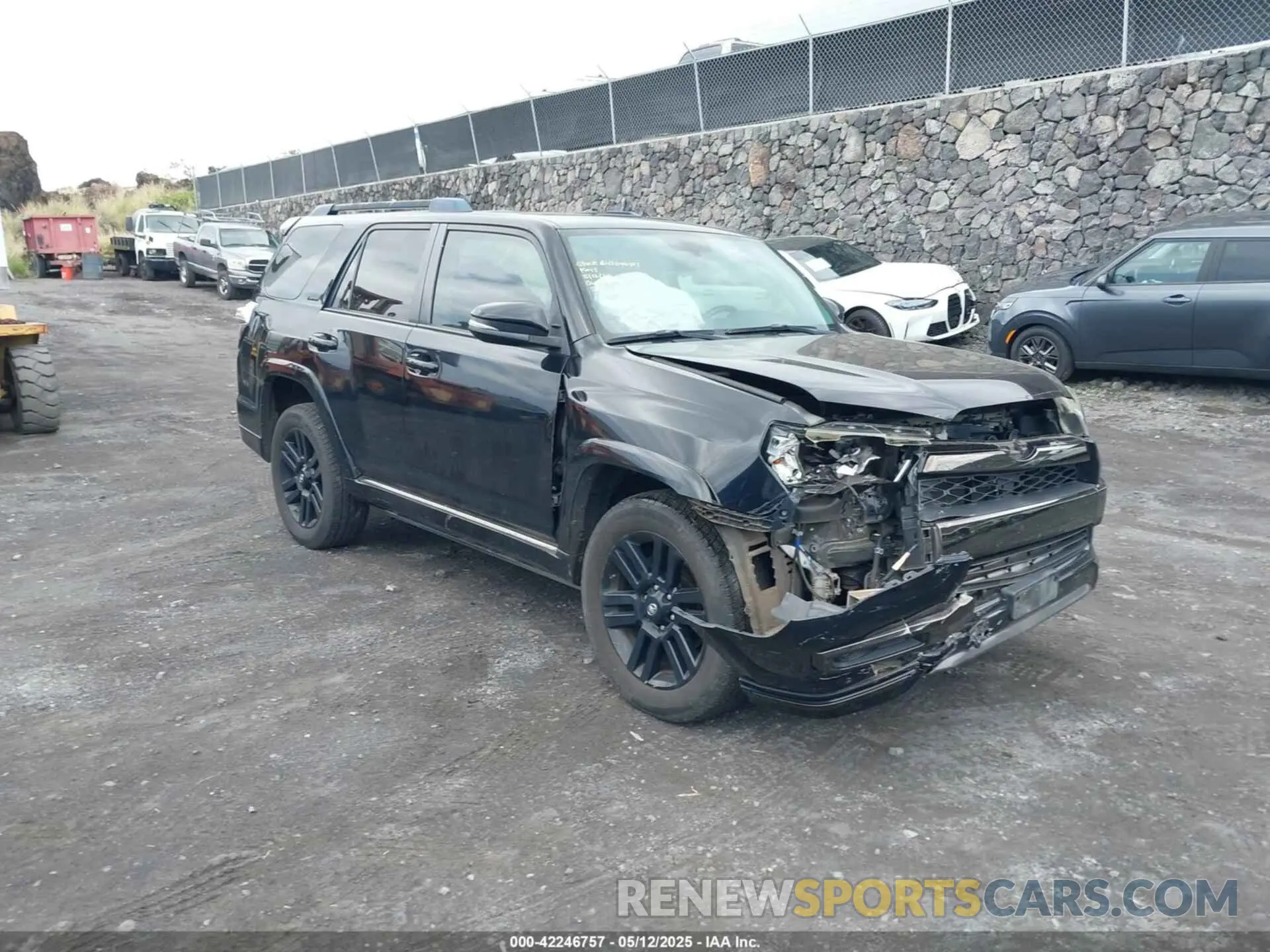 6 fotografías del automóvil dañado JTEBU5JR9K5672857 TOYOTA 4RUNNER 2019