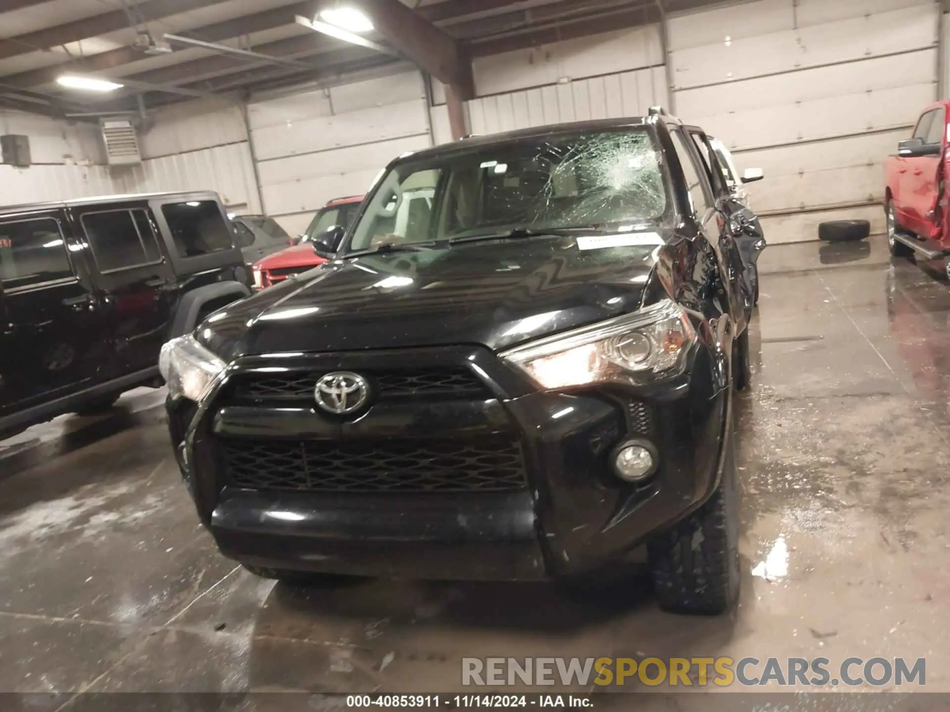 12 fotografías del automóvil dañado JTEBU5JR9K5678934 TOYOTA 4RUNNER 2019