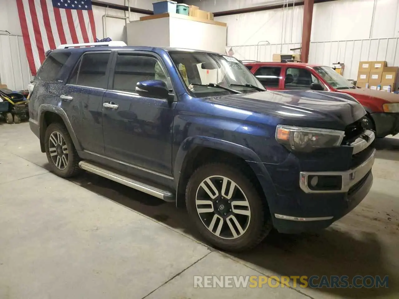 4 fotografías del automóvil dañado JTEBU5JR9K5712466 TOYOTA 4RUNNER 2019