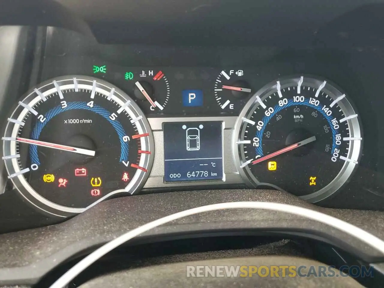 9 fotografías del automóvil dañado JTEBU5JR9K5712466 TOYOTA 4RUNNER 2019