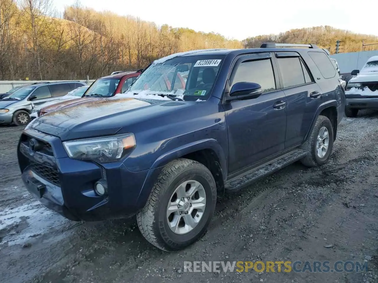 1 fotografías del automóvil dañado JTEBU5JR9K5721152 TOYOTA 4RUNNER 2019