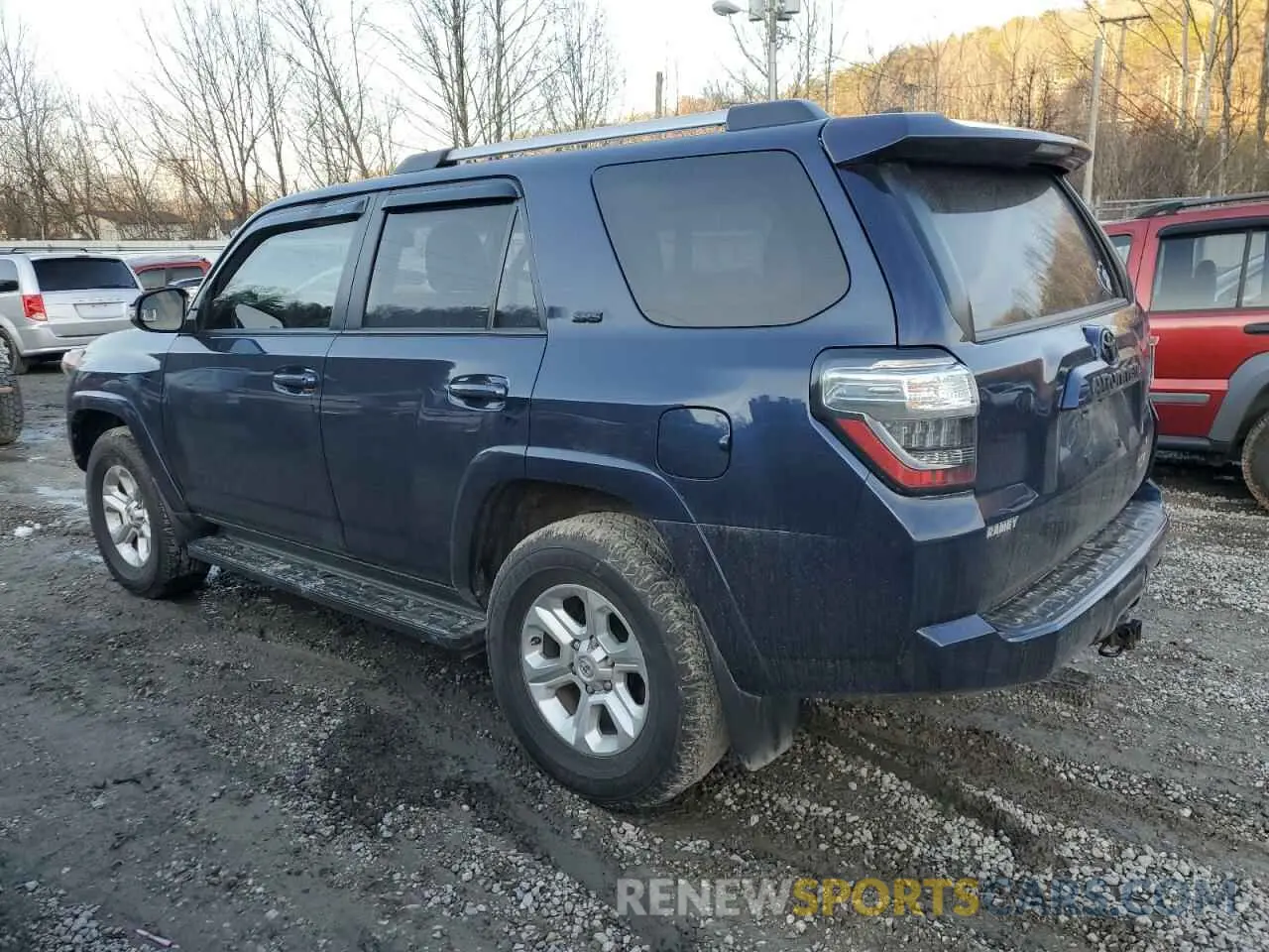 2 fotografías del automóvil dañado JTEBU5JR9K5721152 TOYOTA 4RUNNER 2019