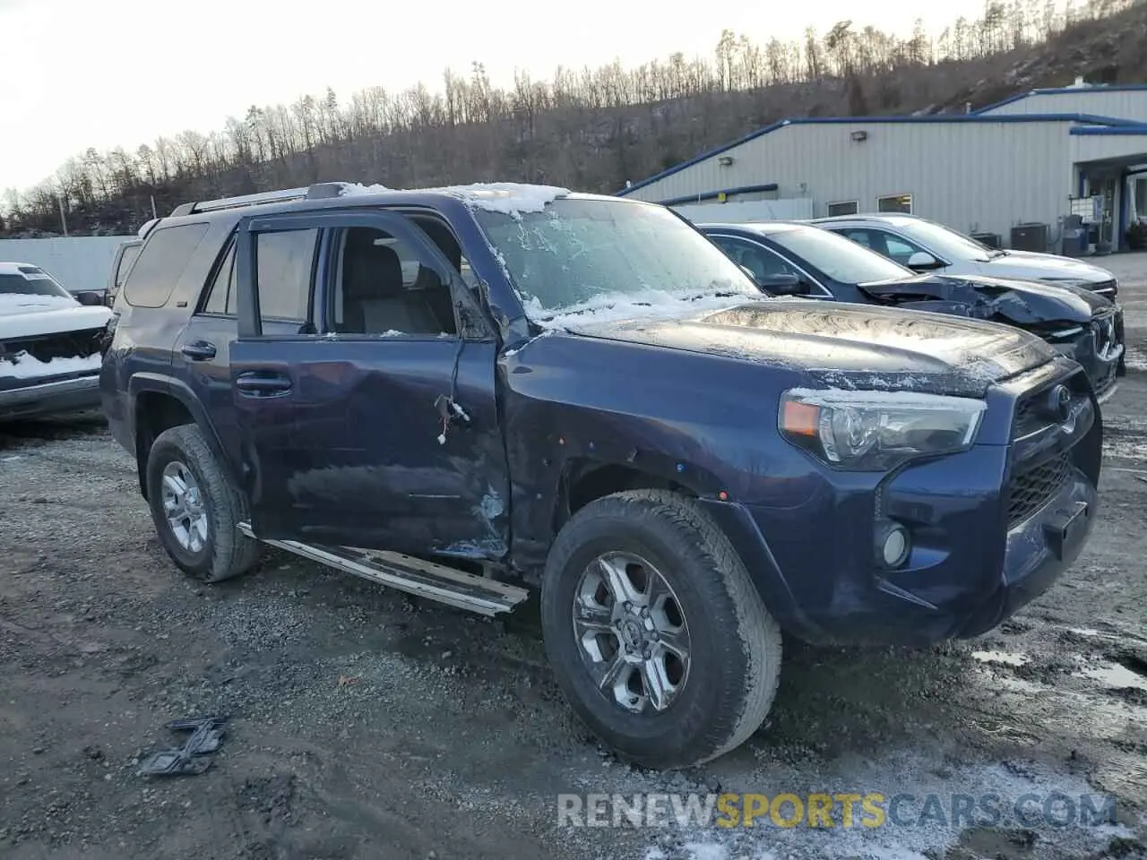 4 fotografías del automóvil dañado JTEBU5JR9K5721152 TOYOTA 4RUNNER 2019