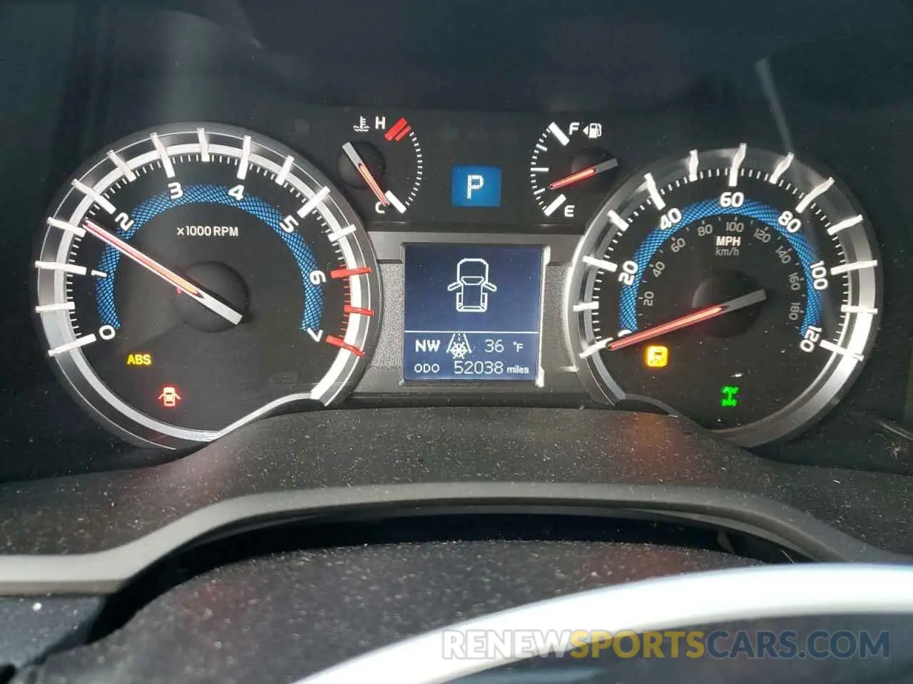 9 fotografías del automóvil dañado JTEBU5JR9K5721152 TOYOTA 4RUNNER 2019