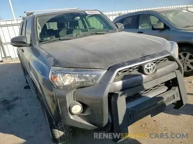 12 fotografías del automóvil dañado JTEBU5JR9K5729705 TOYOTA 4RUNNER 2019