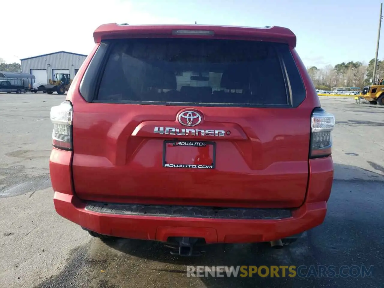 6 fotografías del automóvil dañado JTEBU5JRXK5613395 TOYOTA 4RUNNER 2019