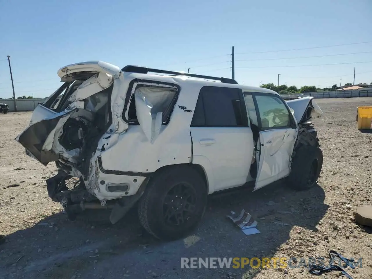 3 fotografías del automóvil dañado JTEBU5JRXK5614224 TOYOTA 4RUNNER 2019