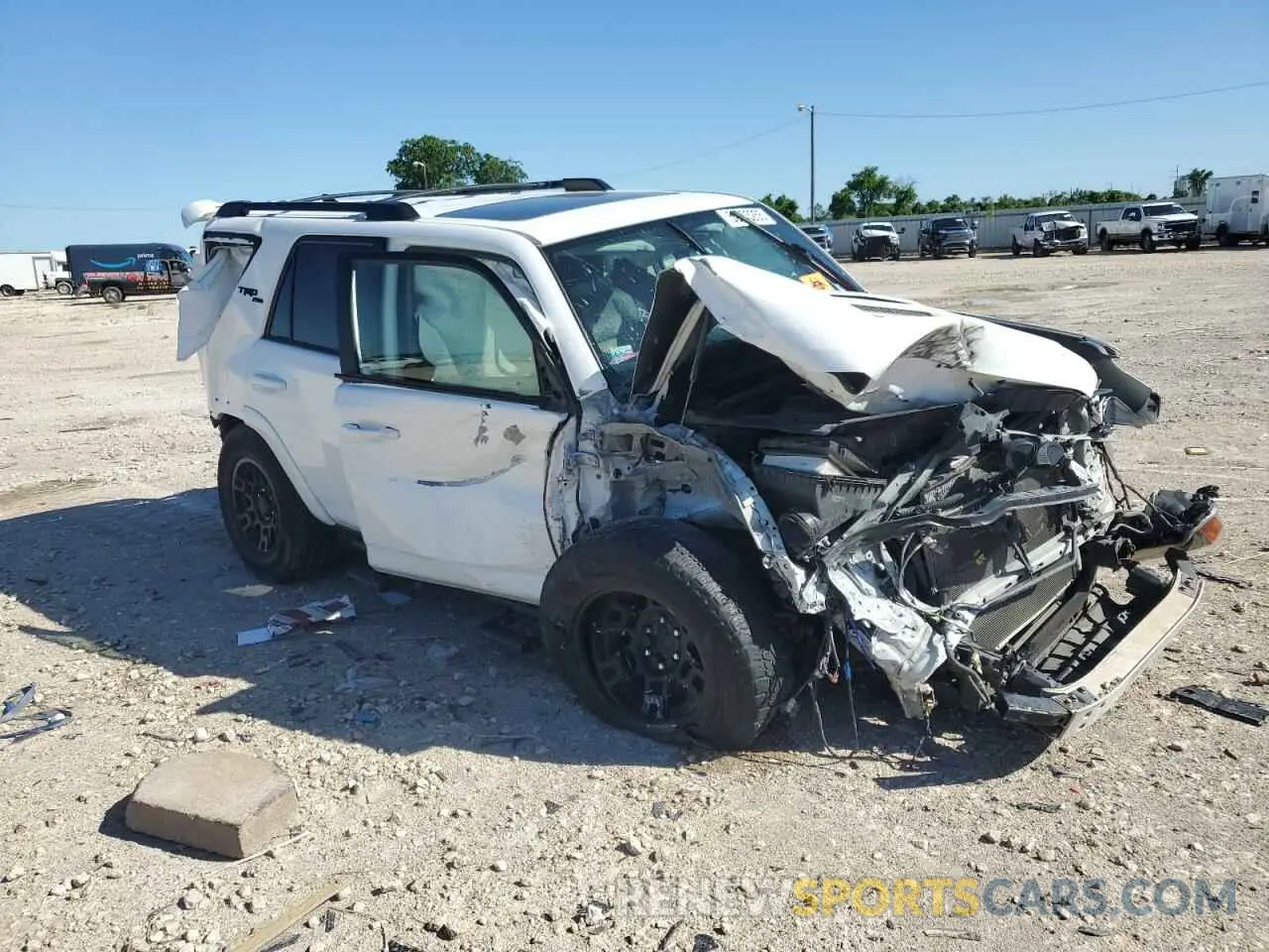 4 fotografías del automóvil dañado JTEBU5JRXK5614224 TOYOTA 4RUNNER 2019