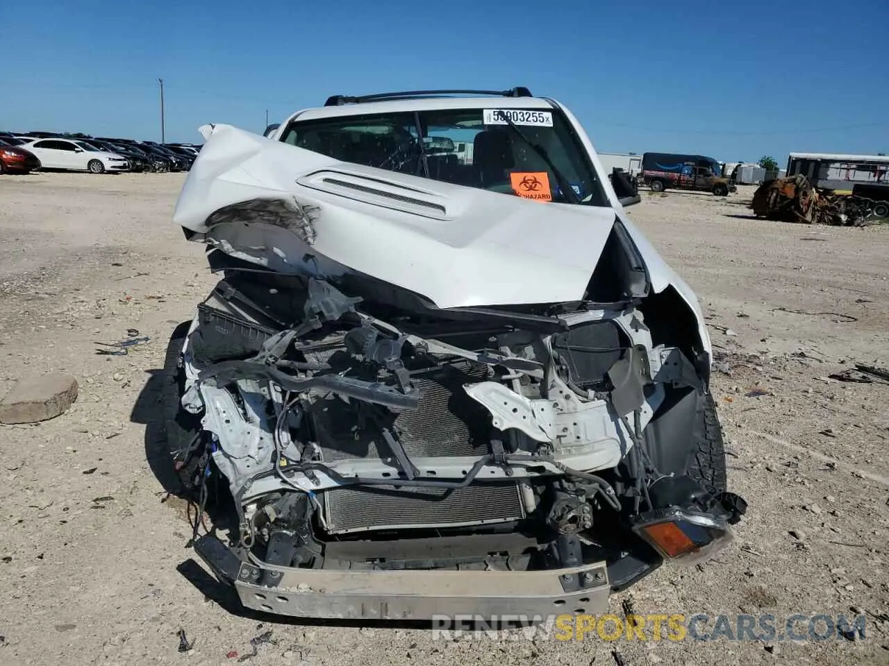 5 fotografías del automóvil dañado JTEBU5JRXK5614224 TOYOTA 4RUNNER 2019