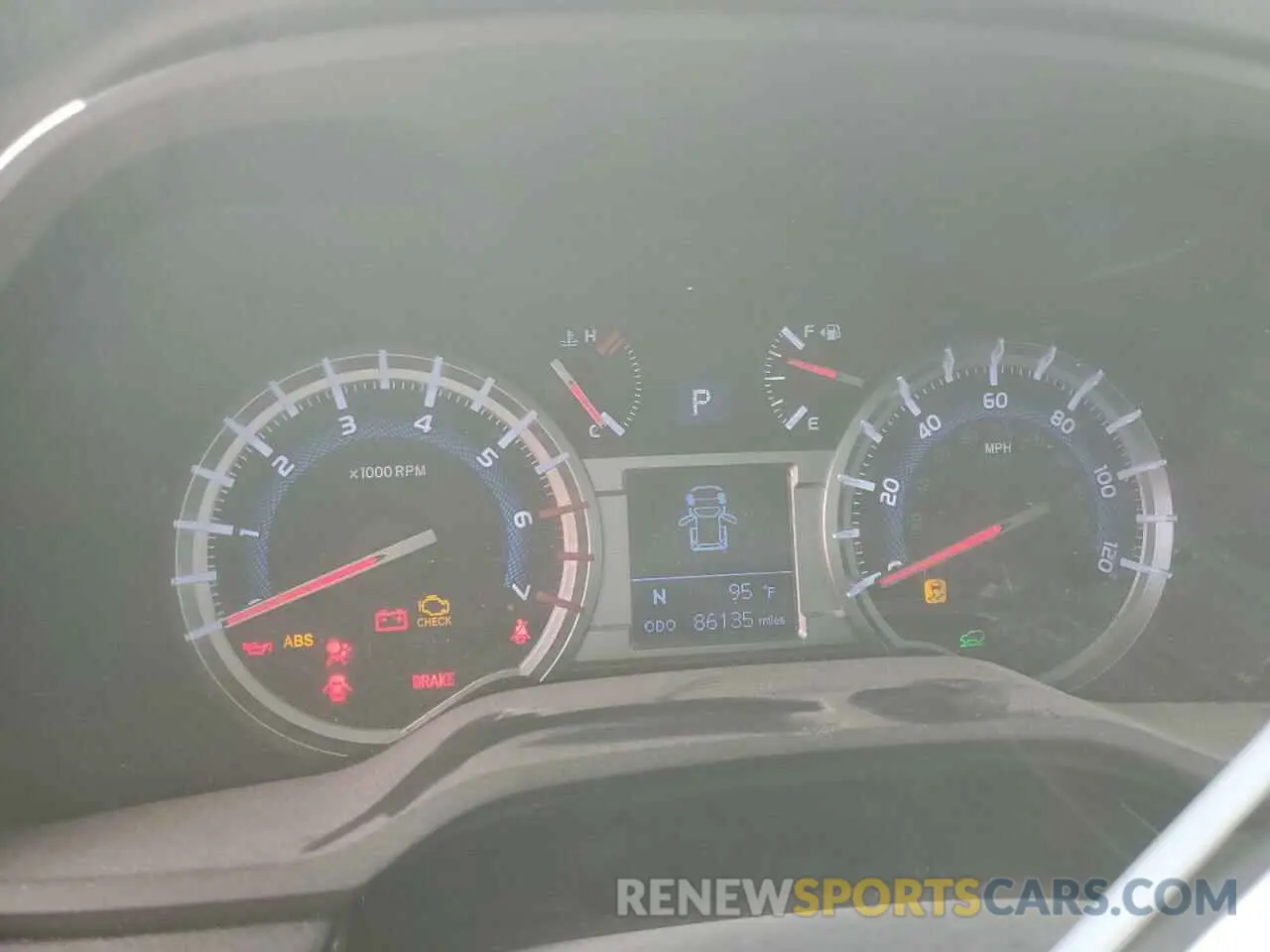 9 fotografías del automóvil dañado JTEBU5JRXK5614224 TOYOTA 4RUNNER 2019
