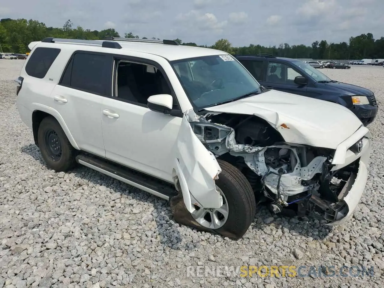 4 fotografías del automóvil dañado JTEBU5JRXK5634523 TOYOTA 4RUNNER 2019