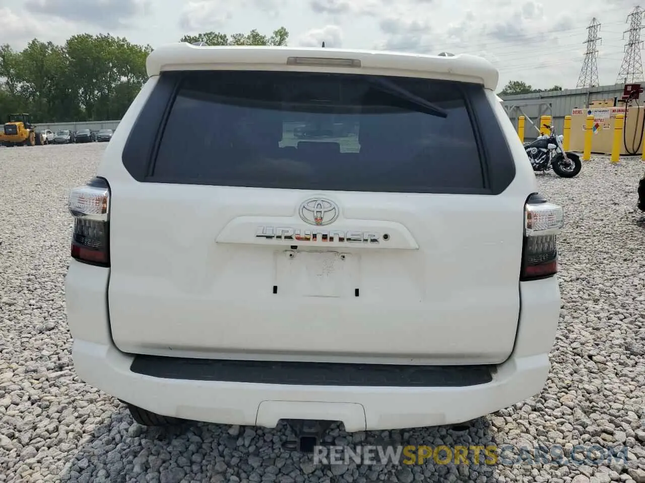 6 fotografías del automóvil dañado JTEBU5JRXK5634523 TOYOTA 4RUNNER 2019