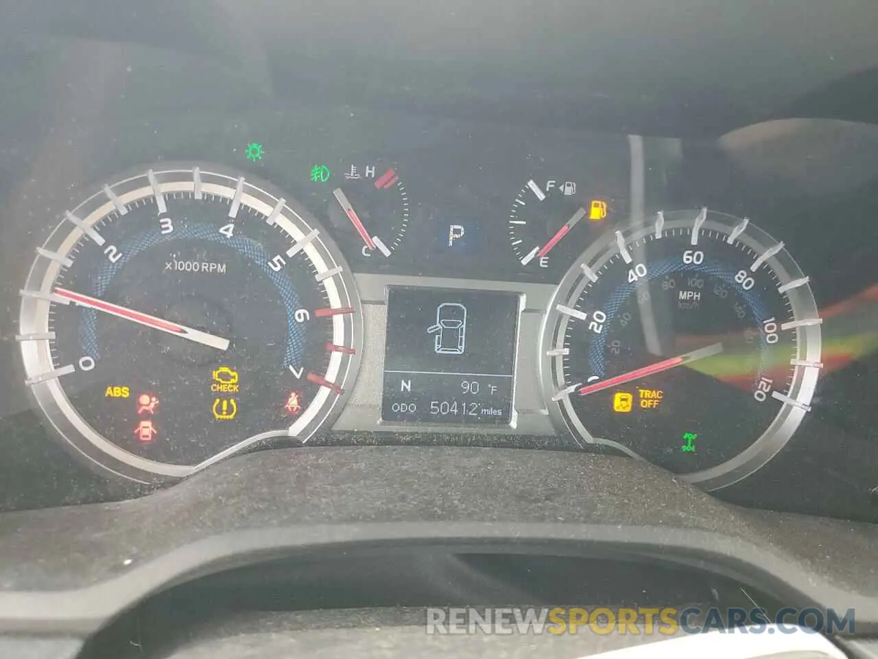 9 fotografías del automóvil dañado JTEBU5JRXK5634523 TOYOTA 4RUNNER 2019