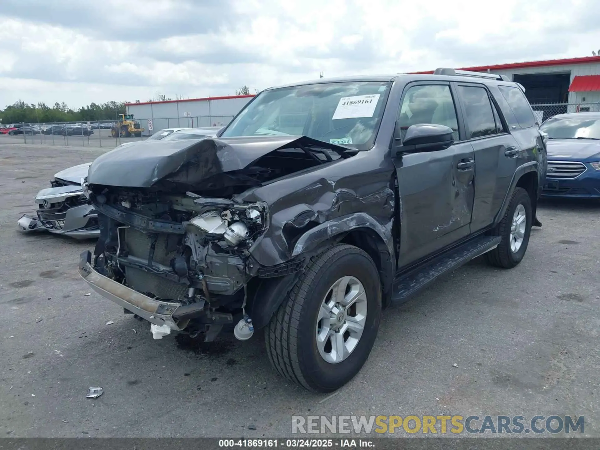 18 fotografías del automóvil dañado JTEBU5JRXK5638880 TOYOTA 4RUNNER 2019