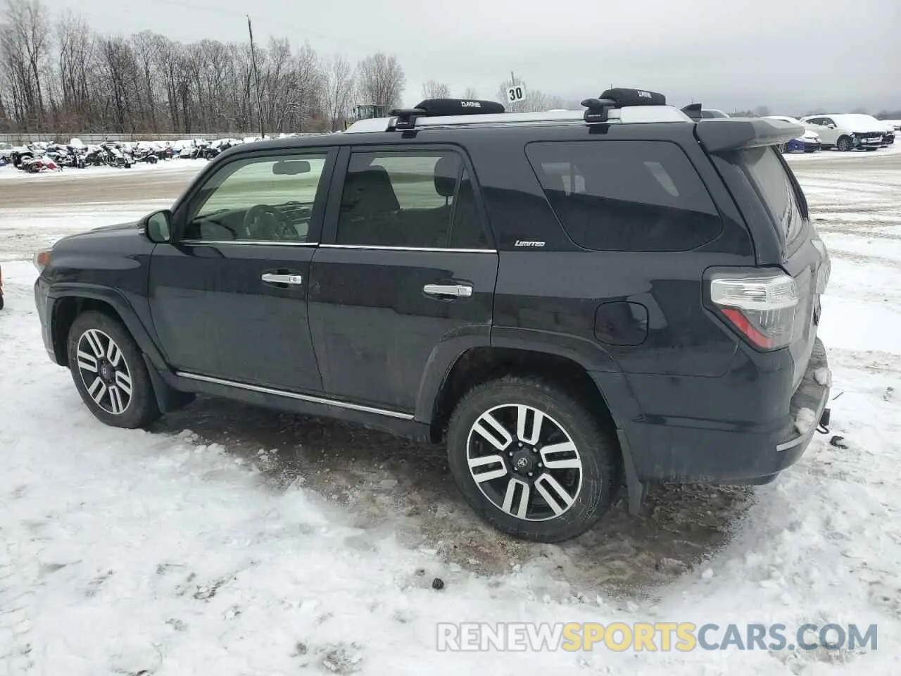 2 fotografías del automóvil dañado JTEBU5JRXK5675945 TOYOTA 4RUNNER 2019