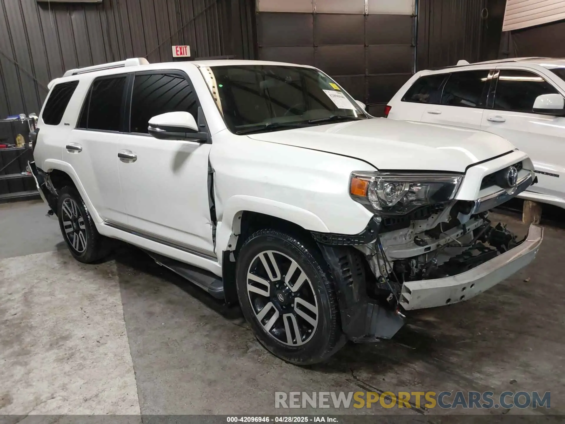 1 fotografías del automóvil dañado JTEBU5JRXK5678456 TOYOTA 4RUNNER 2019