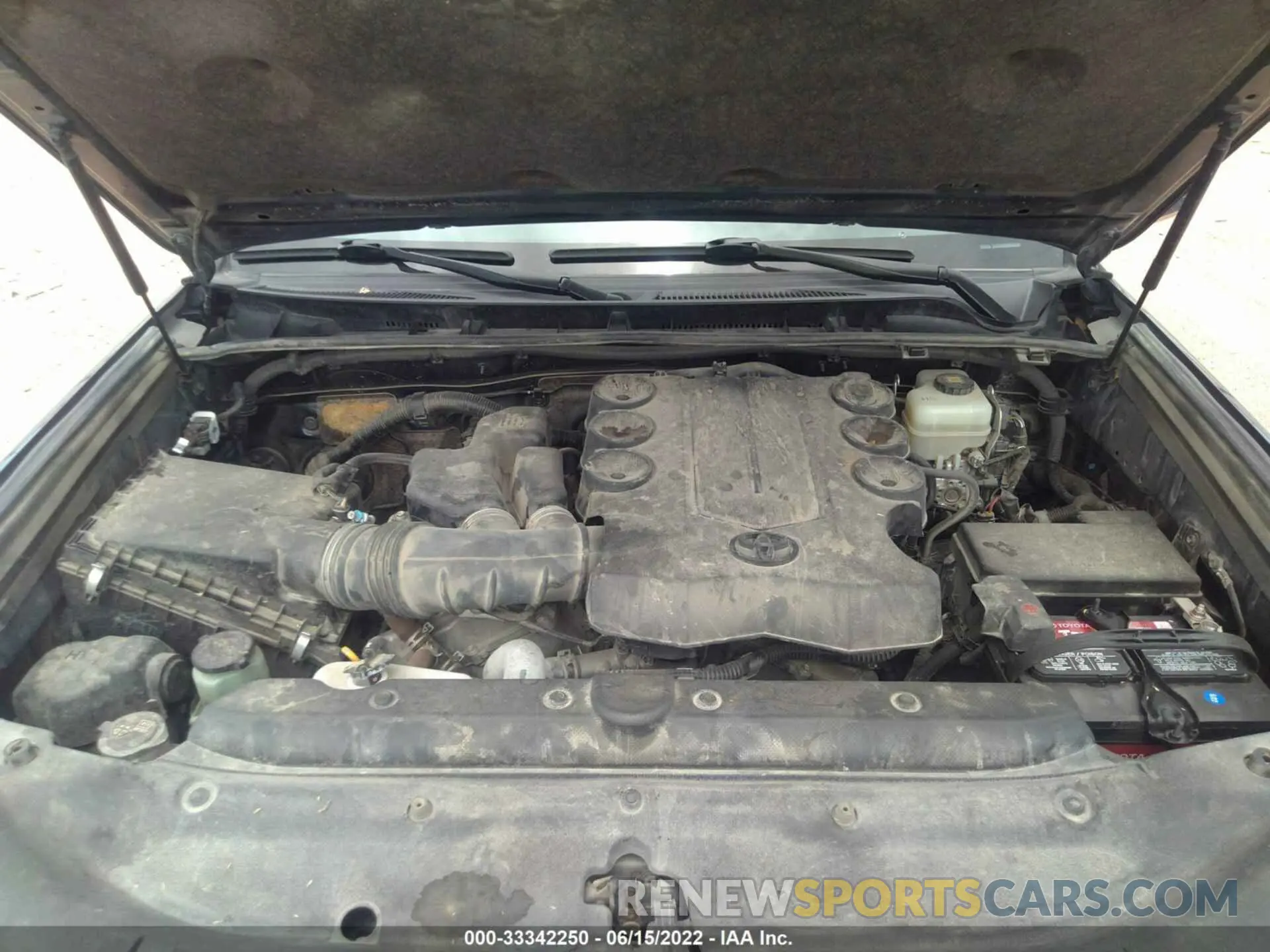 10 fotografías del automóvil dañado JTEBU5JRXK5684144 TOYOTA 4RUNNER 2019