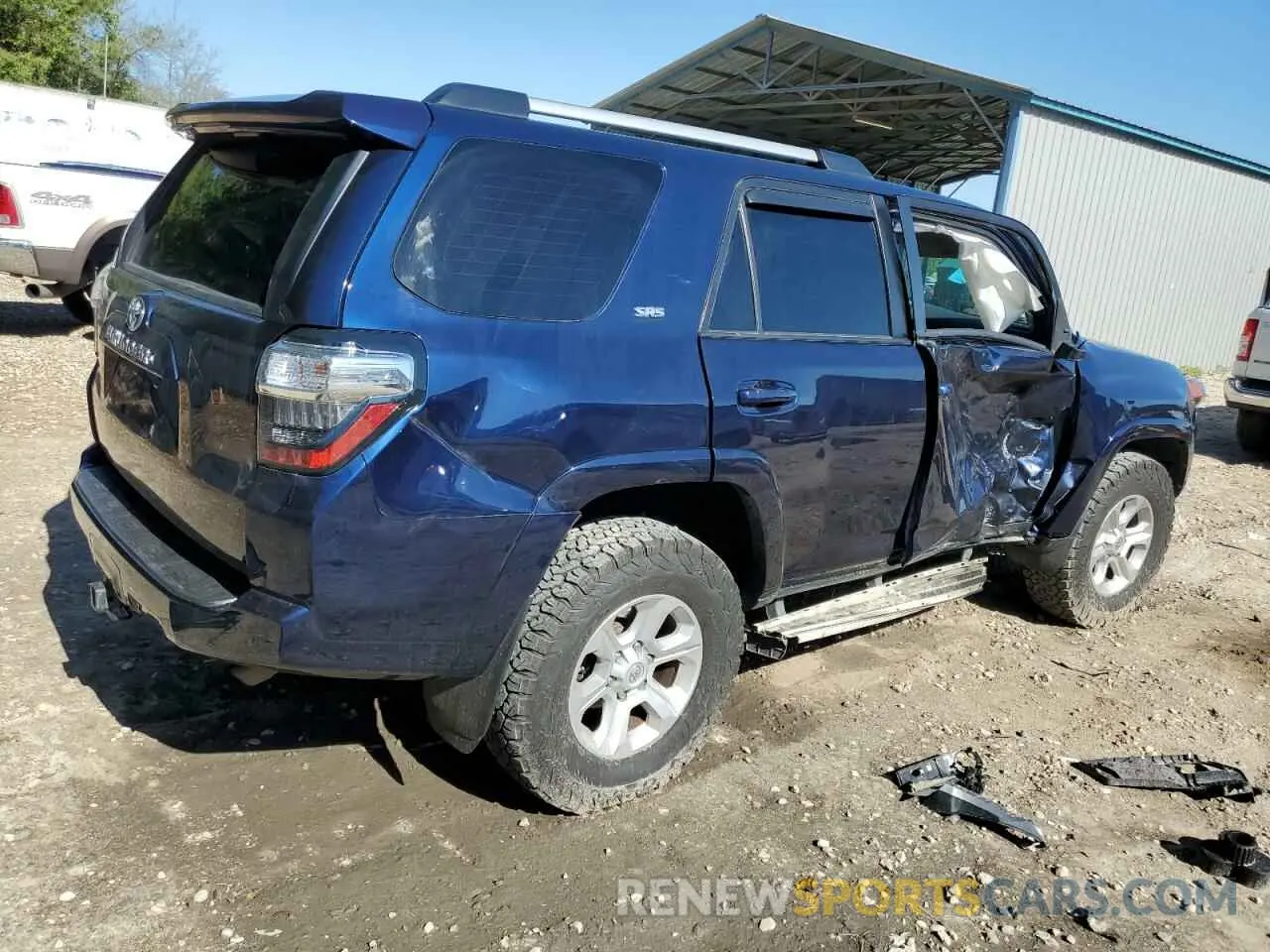 3 fotografías del automóvil dañado JTEBU5JRXK5691739 TOYOTA 4RUNNER 2019